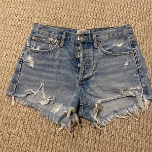 Agolde High Rise Parker Jean Shorts - Size 26